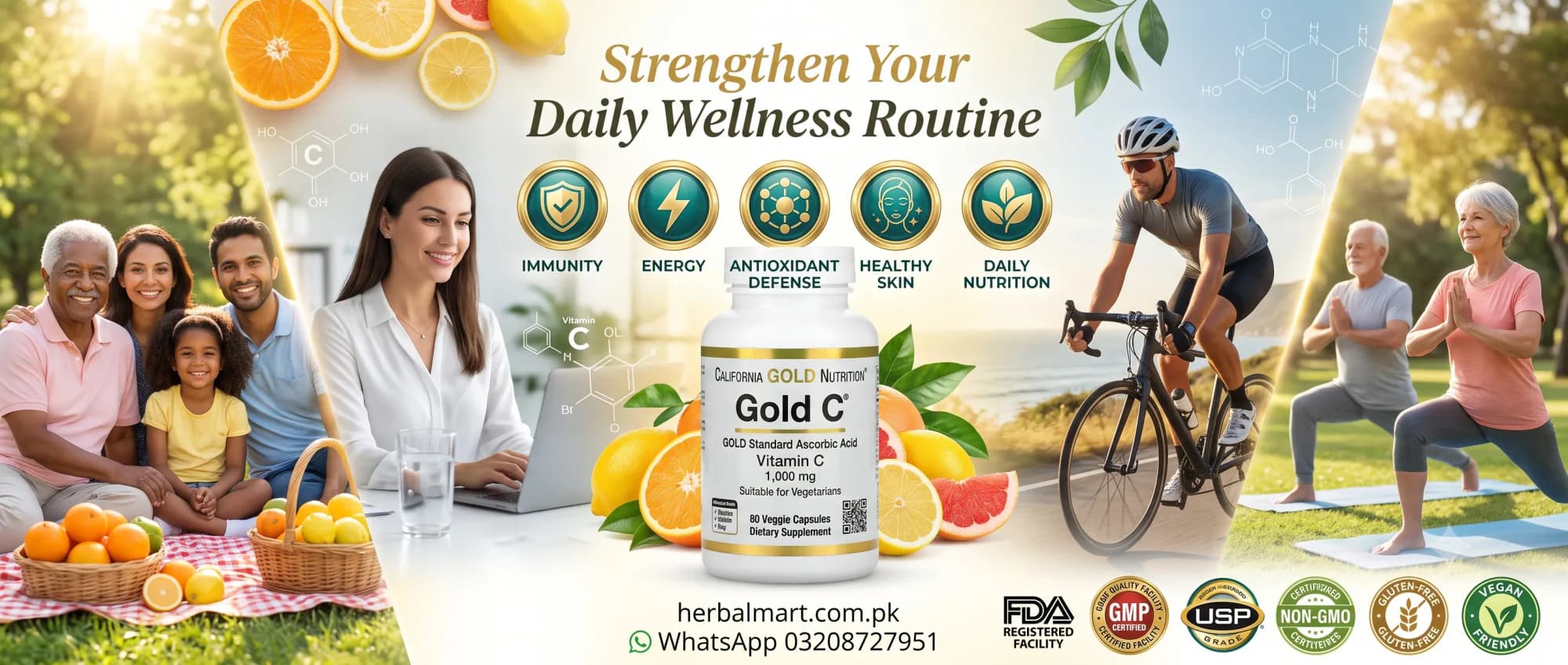 California Gold Nutrition Gold C® USP Grade Vitamin C 1000 mg, 60 Veggie Capsules - uses