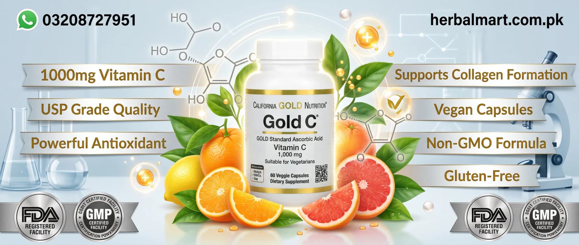 How to use California Gold Nutrition Gold C® USP Grade Vitamin C 1000 mg, 60 Veggie Capsules