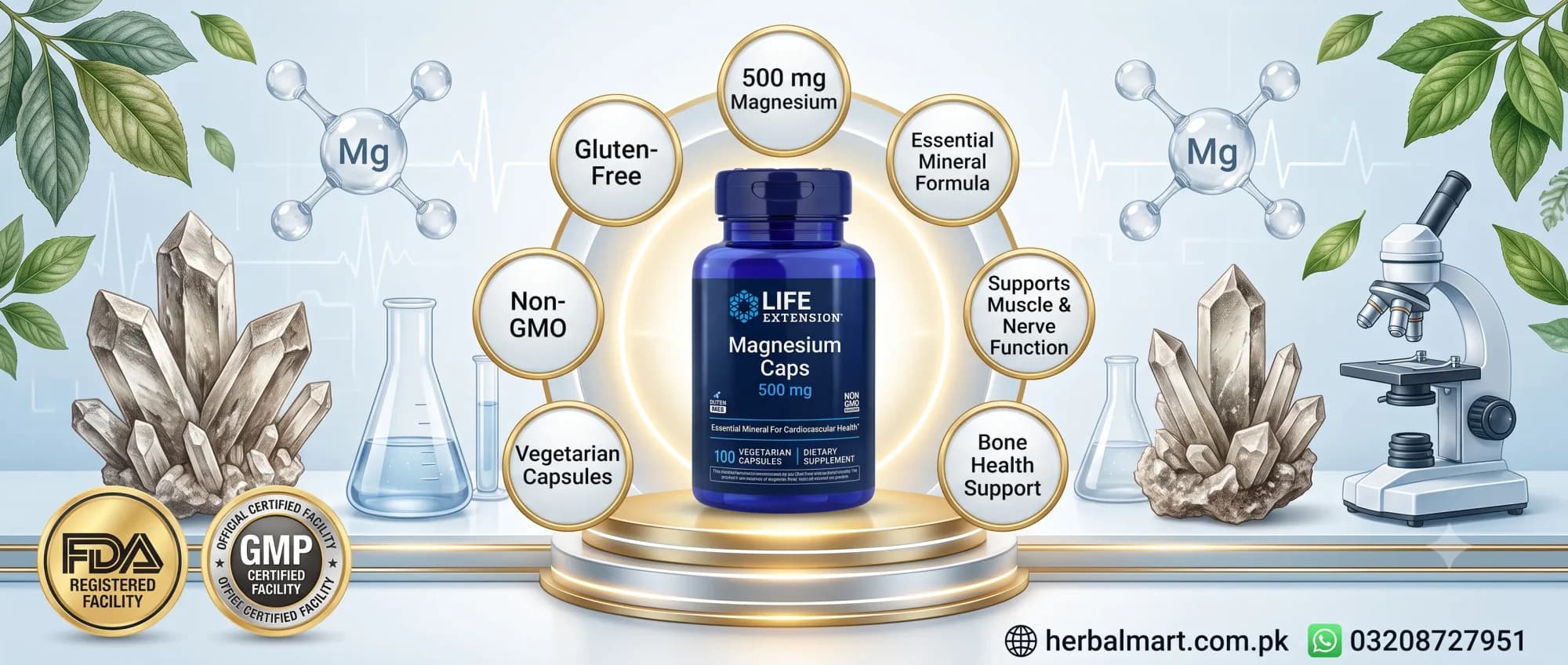 How to use Life Extension, Magnesium Caps, 500 mg, 100 Vegetarian Capsules