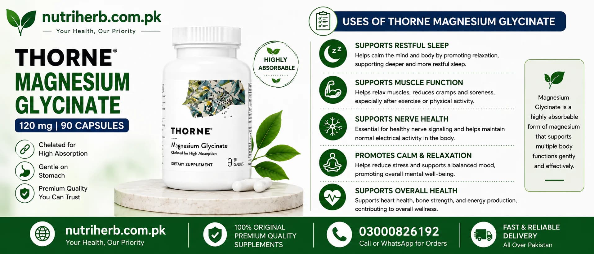 Thorne Zinc Picolinate 15mg Capsules - uses